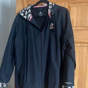 Disney Black Mickey Mouse Hooded Jacket
